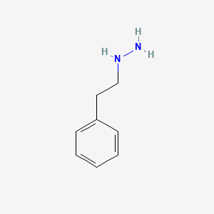 molecular formula C8H12N2 B1198762 苯乙肼 CAS No. 51-71-8