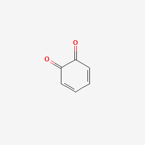 molecular formula C6H4O2 B1198763 1,2-Benzoquinone CAS No. 583-63-1