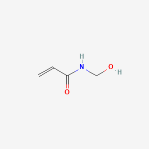 molecular formula C4H7NO2 B1198764 N-(Hydroxymethyl)acrylamide CAS No. 924-42-5
