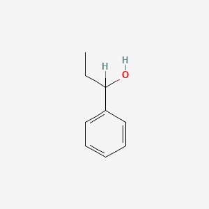 molecular formula C9H12O B1198777 1-Phenyl-1-propanol CAS No. 93-54-9