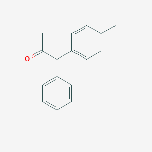 molecular formula C17H18O B119878 1,1-bis(4-methylphenyl)propanone CAS No. 158212-03-4