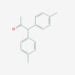 molecular formula C17H18O B119878 1,1-Bis(4-methylphenyl)propan-2-one CAS No. 158212-03-4