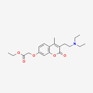 molecular formula C20H27NO5 B1198780 Carbocromen CAS No. 804-10-4