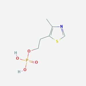 molecular formula C6H10NO4PS B1198787 4-Methyl-5-hydroxyethylthiazole phosphate 
