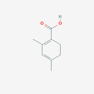 molecular formula C9H12O2 B011988 2,4-Dimethylcyclohexa-1,3-diene-1-carboxylic acid CAS No. 105827-63-2