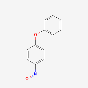 molecular formula C12H9NO2 B1198807 1-Nitroso-4-phenoxybenzene CAS No. 52671-42-8