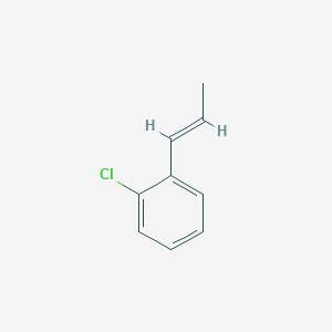 molecular formula C9H9Cl B119881 (E)-1-Chloro-2-(prop-1-en-1-yl)benzene CAS No. 13271-10-8