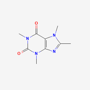 molecular formula C9H12N4O2 B1198810 1,3,7,8-Tetramethylxanthine CAS No. 832-66-6