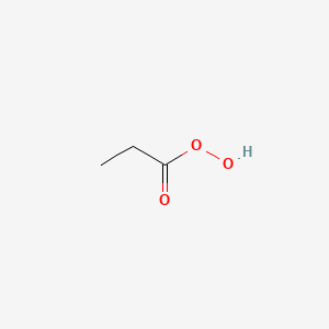 molecular formula C3H6O3 B1198811 Peroxypropionic acid CAS No. 4212-43-5