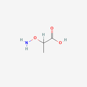 molecular formula C3H7NO3 B1198820 2-(Aminooxy)propanoic acid CAS No. 2786-22-3