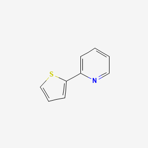 molecular formula C9H7NS B1198823 2-(2-Thienyl)pyridine CAS No. 3319-99-1