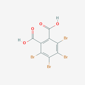 molecular formula C8H2Br4O4 B119883 Tetrabromophthalic acid CAS No. 13810-83-8