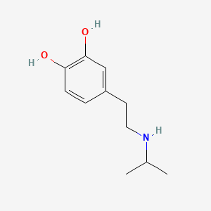 molecular formula C11H17NO2 B1198857 N-Isopropyldopamine CAS No. 3506-32-9