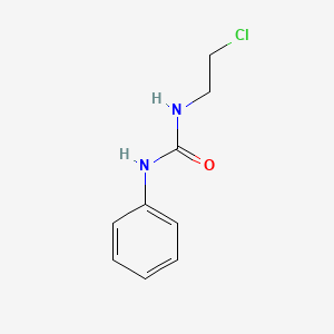 molecular formula C9H11ClN2O B11988692 1-(2-Chloroethyl)-3-phenylurea CAS No. 7144-13-0