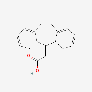 (5H-Dibenzo(a,d)cyclohepten-5-ylidene)acetic acid