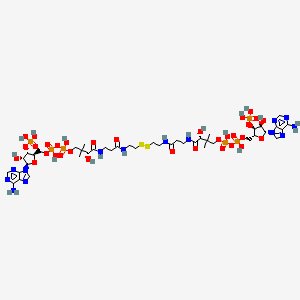 molecular formula C42H70N14O32P6S2 B1198875 CoA-disulfide CAS No. 31664-36-5