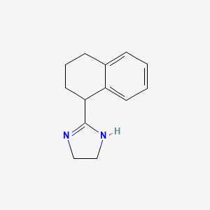 molecular formula C13H16N2 B1198887 Tetryzoline CAS No. 84-22-0
