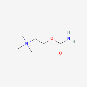 molecular formula C6H15N2O2+ B1198889 Carbamylcholine CAS No. 462-58-8