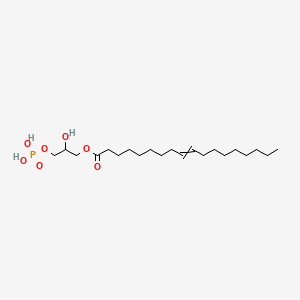 molecular formula C21H41O7P B1198891 lysophosphatidic acid 