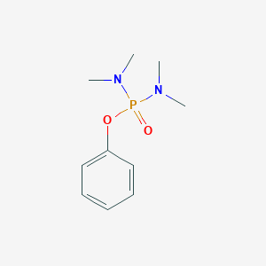 molecular formula C10H17N2O2P B11988913 Phenyl N,N,N',N'-tetramethylphosphorodiamidate CAS No. 7393-13-7