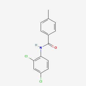 molecular formula C14H11Cl2NO B11988982 N-(2,4-dichlorophenyl)-4-methylbenzamide 