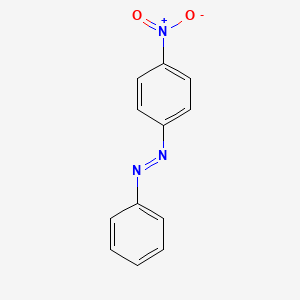 molecular formula C12H9N3O2 B1198901 4-Nitroazobenzene CAS No. 2491-52-3