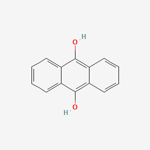 molecular formula C14H10O2 B1198905 anthracene-9,10-diol CAS No. 4981-66-2
