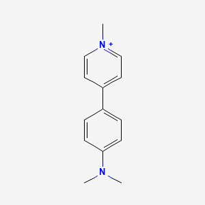1-Methyl-4-[4-(dimethylamino)phenyl]pyridinium