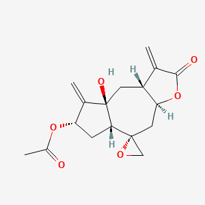 molecular formula C17H20O6 B1198917 Arctolide 