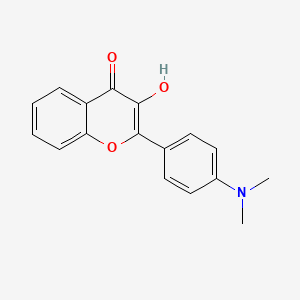 2-(4-(dimethylamino)phenyl)-3-hydroxy-4H-chromen-4-one