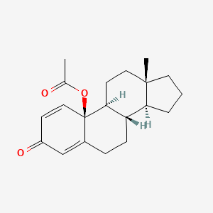 10-Hydroxyestra-1,4-dien-3-one acetate