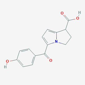 molecular formula C15H13NO4 B119894 p-Hydroxyketorolac CAS No. 111930-01-9