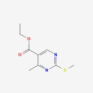 Ethyl 4-methyl-2-(methylthio)pyrimidine-5-carboxylate