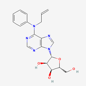 N(6)-Phenyl-N(6)-allyladenosine