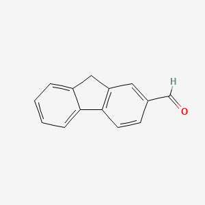 molecular formula C14H10O B1198980 Fluorene-2-carboxaldehyde CAS No. 30084-90-3
