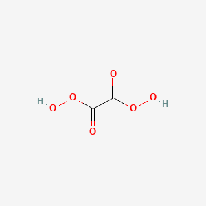 molecular formula C2H2O6 B1198991 Ethanediperoxoic acid CAS No. 5796-84-9