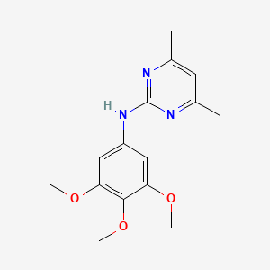 4,6-Dimethyl-1-amino-3,4,5-trimethoxyphenylpyrimidine