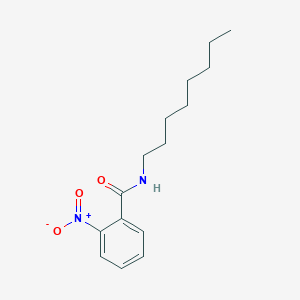 molecular formula C15H22N2O3 B11989962 2-nitro-N-octylbenzamide 