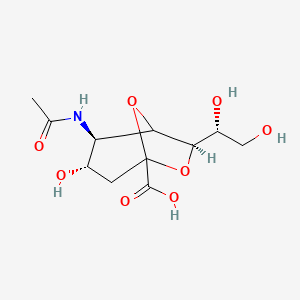 5-(Acetylamino)-2,7-anhydro-3,5-dideoxy-D-glycero-alpha-D-galacto-2-Nonulopyranosonic acid