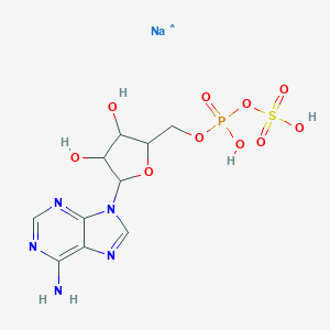 molecular formula C10H14N5NaO10PS B011990 Adenosine 5'-phosphosulfate sodium salt CAS No. 102029-95-8