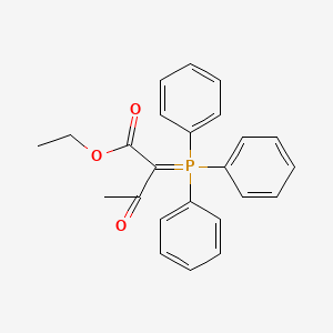 molecular formula C24H23O3P B11990081 Ethyl 3-oxo-2-(triphenylphosphoranylidene)butanoate CAS No. 1474-92-6