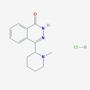 4-(1-Methyl-2-piperidinyl)-1(2H)-phthalazinone hydrochloride