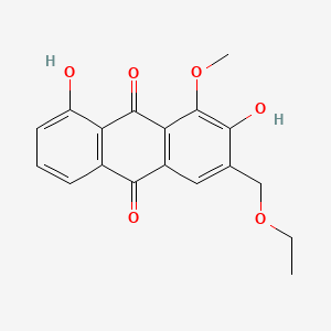 2,8-Dihydroxy-3-ethoxymethyl-1-methoxyanthraquinone