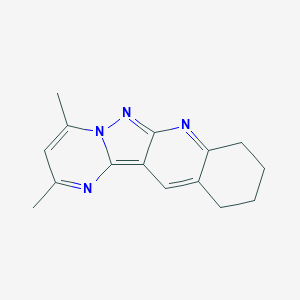 13,15-Dimethyl-2,12,16,17-tetrazatetracyclo[8.7.0.03,8.011,16]heptadeca-1(17),2,8,10,12,14-hexaene