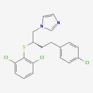 molecular formula C19H17Cl3N2S B1199037 (S)-butoconazole CAS No. 151909-74-9
