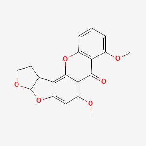 molecular formula C19H16O6 B1199063 1,2-Dihydro-O-methylsterigmatocystin CAS No. 24945-81-1