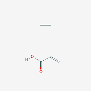 molecular formula C5H8O2 B1199078 Ethene;prop-2-enoic acid CAS No. 9010-77-9