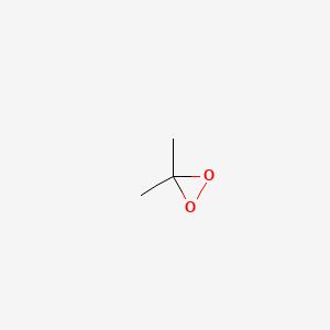 molecular formula C3H6O2 B1199080 Dimethyldioxirane CAS No. 74087-85-7