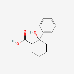 molecular formula C13H16O3 B1199092 Cicloxilic acid CAS No. 57808-63-6