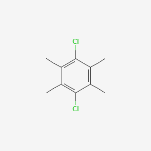 molecular formula C10H12Cl2 B11991088 Benzene, 1,4-dichloro-2,3,5,6-tetramethyl- CAS No. 1967-89-1